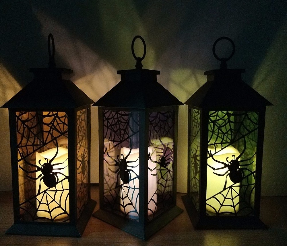 Hot-sales Halloween Classic Moroccan Candle Holder Lantern plastic candle holders, lanterns and candle jars