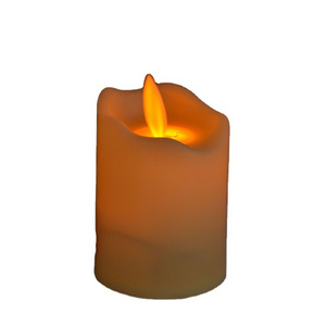 mini plastic moving flame led candle Led Flameless Tealight Candle Battery Powered LED flameless Candles