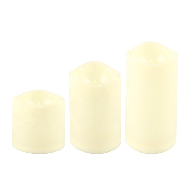 3 PCS SETS remote control led candle electronic led flame for candle  battery operated flameless led votive candles