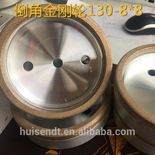 Wholesale electroplated bond stone sharpening glass round edge diamond grinding wheel