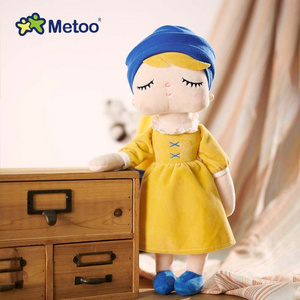 Metoo Famous Painting Angela Plush Doll Super Soft Plush Girl Doll Custom Plush Toys Doll Muneca de peluche CPC