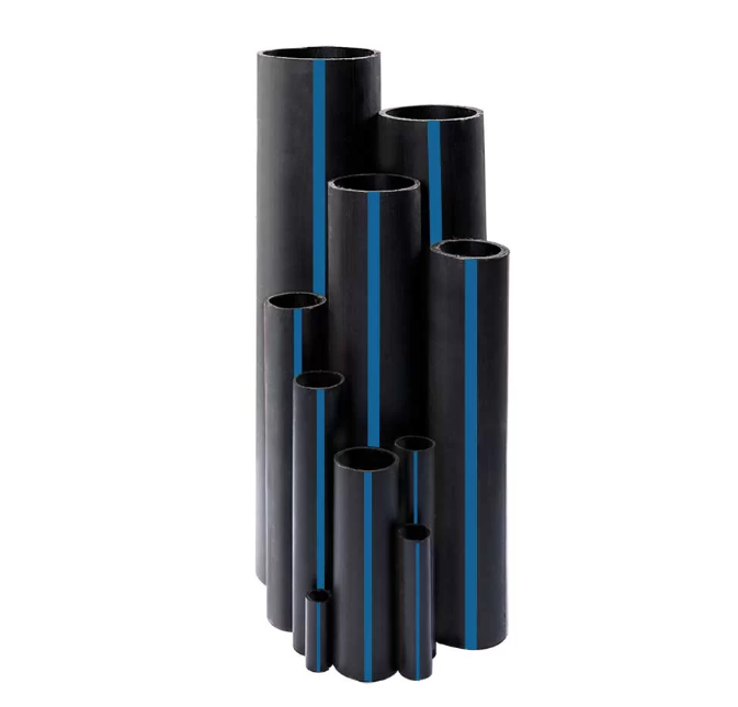 Pn8~16 High Density Polyethylene HDPE Pipe for Water Supply Gas Mining Agriculture Irrigation Drainage culvert pipe