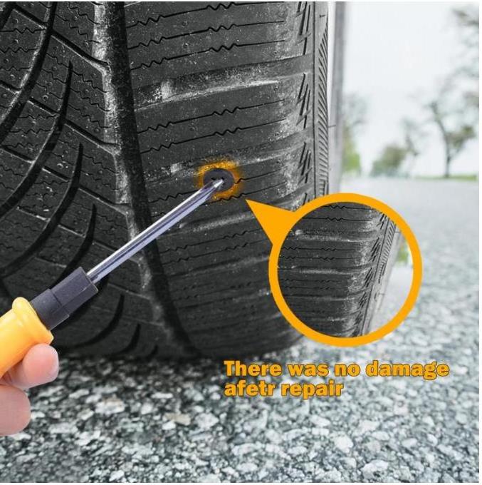 10pcs Vacuum Tyre Repair Nail for Car Trucks Motorcycle Scooter Bike Tire Puncture Repair Universal Tubeless Rubber Nails