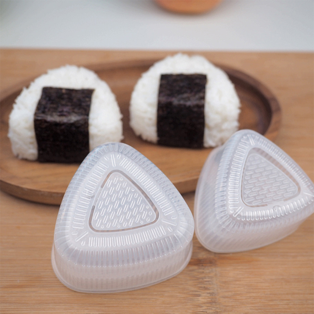 Press Maker Sushi Triangle Mould Cartoon Shape Japanese Onigiri Rice Ball Bento Gadget Machine Kitchen Accessories Tool