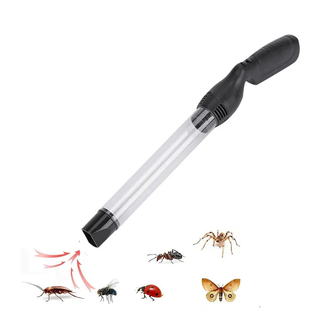 LED Insect Suction Trap Catcher Fly Bugs Insect Killer Safety Insecticidal Repellent Lamp Spider Littel Vacuum Pest Sucker