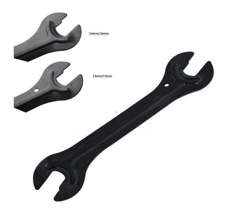 Bicycle Head Open End Axle Hub Cone Wrench 1PC Carbon Steel Repair Spanner Bike Tools For Mountain Bike Accessories13/14/15/16mm