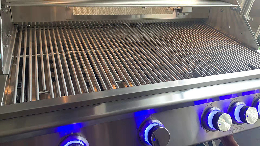 High Quality High Temperature 4 Burner Stainless Steel Gas Bbq Built-In Gas Bbq Grill Built In Bbq