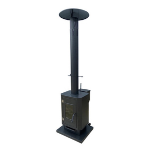 Factory Direct Sale Outdoor Wooden Pellet Heaters Stainless Steel Pyramid Patio Heaters