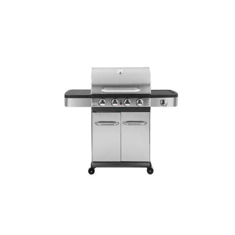 Low Pressure Gas 430 Stainless Steel Double Cover Large Customized Gas Grill