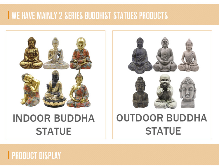 Factory Wholesale OMG Buddha Planter Artificial Buddha Head Flower Pot Buddha Head Planter