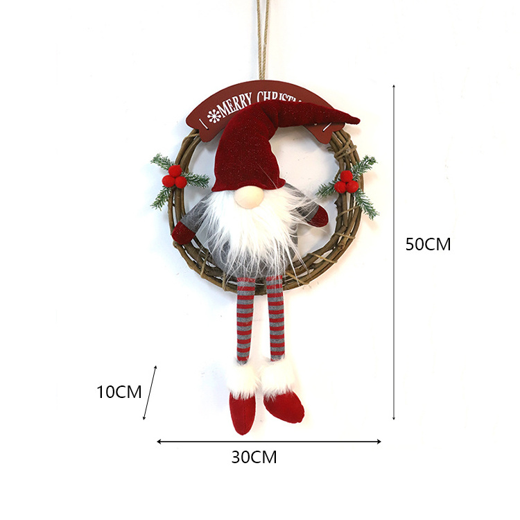 Christmas Ornaments Christmas Decorations faceless gnome Christmas Door Wall Hanging Pendant Children Xmas Gifts