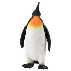 Wholesale handmade animal figurine polyresin, resin animals realistic penguin statues fiberglass/