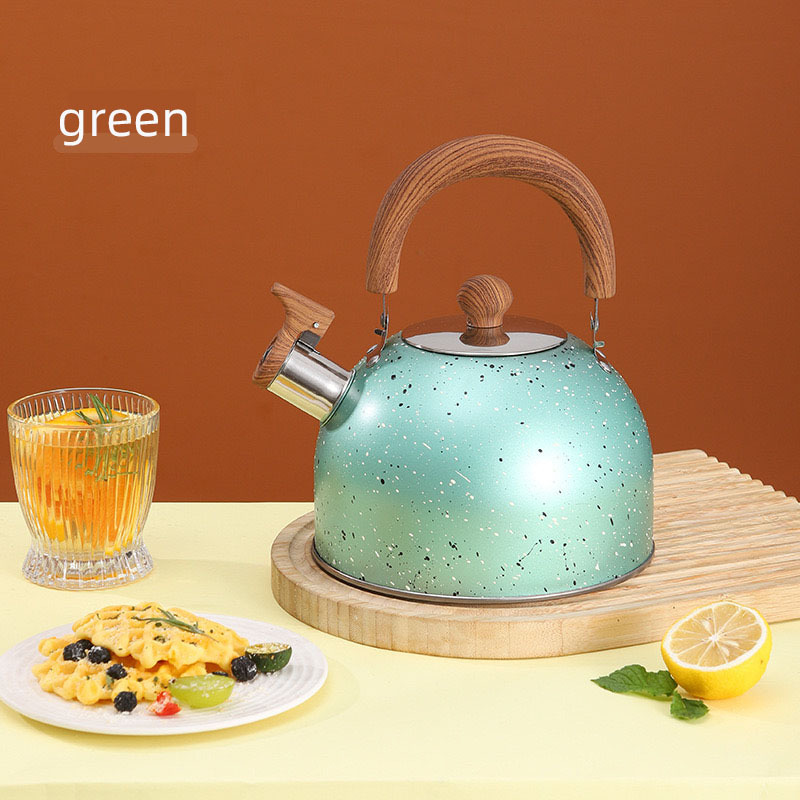 RCP TEA POT COOKER 2/3/4L Whistle Hot Water Kettle Customized Polishing Kitchen Metal Tea Pot Stainless Steel Kettle