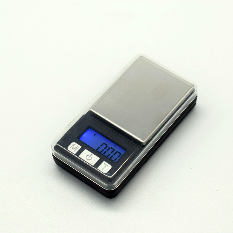 Micro Portable 0.1g Jewelry Scale Small Mini Pocket Scale Stainless Steel Weighing Tea Palm Scale