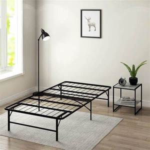 Free Sample Platform Steel Iron Metal Bed/Single Queen Metal Bed Frame