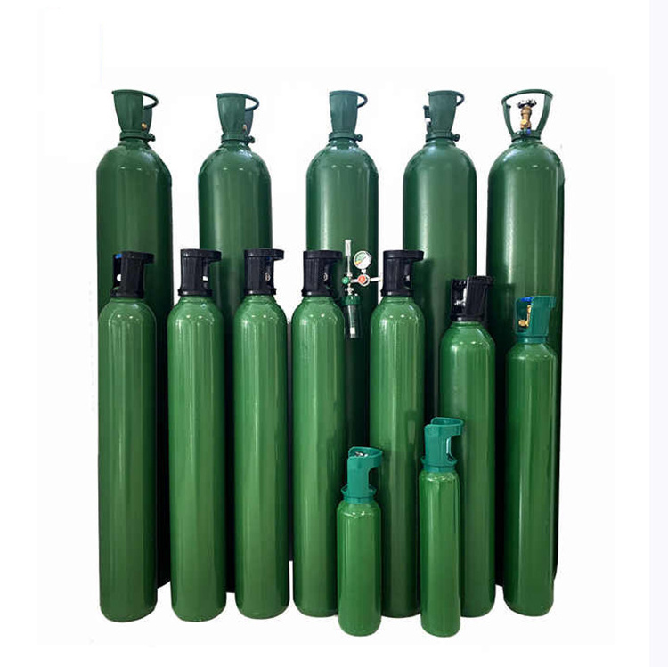 Seamless Steel Argon Nitrogen Oxygen Co2 Gas Cylinder Portable 8L 10L 12 L 14L Gas Cylinders