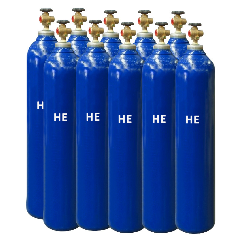 99.99% Purity 50L Helium Gas Cylinder Ballonnen Tanks For Merry Christmas