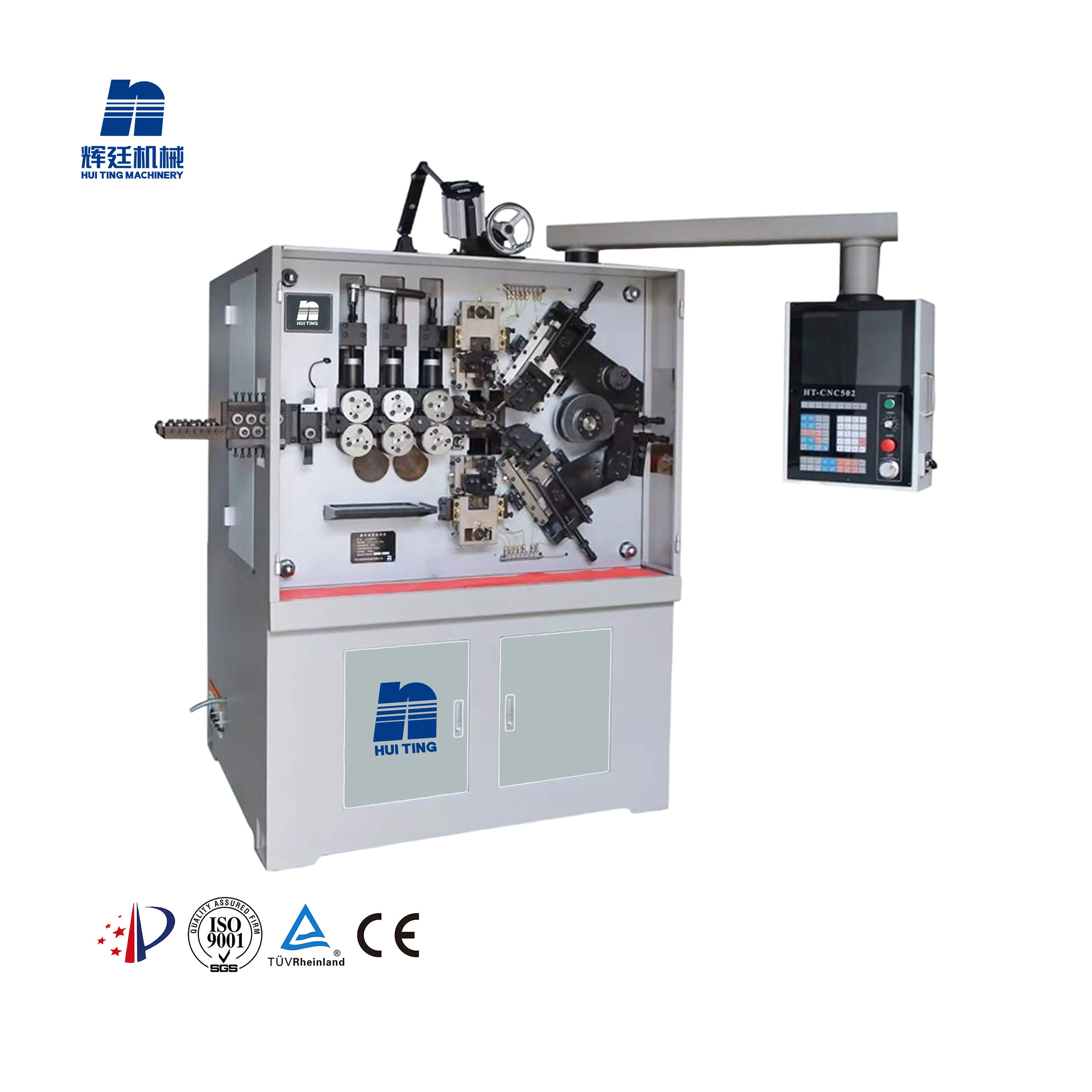 High precision Huiting OEMODM 3D CNC spring coiler 5axis 2mm other bending machines and compression spring machine