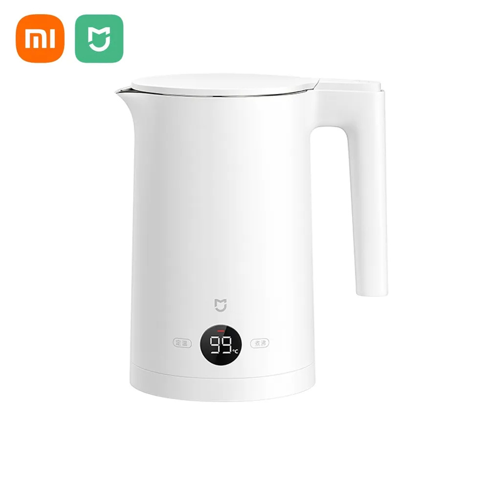 New Xiaomi Mijia Constant Temperature Electric Kettles 2 LED Display Four Thermos Modes Water Teapots 12H Heat Preservation