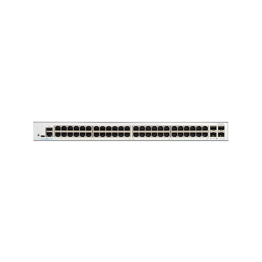 Competitive Price C1300-48T-4G Data SFP Layer 3 48 Ports VLAN STP Enterprise Managed Gigabit Network Smart Ethernet Switch