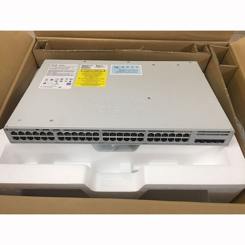 C9200L-48P-4X-E stock Original C9200L-48P-4X-E New 9200 Series 48-port POE+ 10/100/1000 + 4X10G SFP Switch C9200L-48P-4X-E