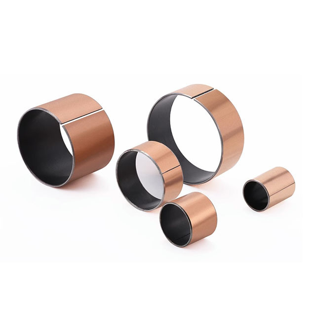 Wear-Resistant High-Strength Self Lubricating Straight Flanged JFB Leaf Spring Eye Copper Brass Sleeve Graphite Bronze Bushings