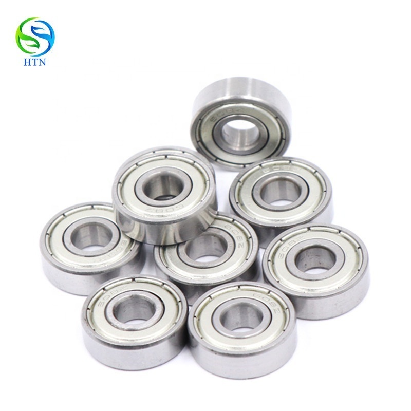 Double Shielded Miniature High Precision Single Row deep groove ball 608ZZ 105ZZ 623ZZ 624ZZ 625ZZ 685ZZ 604ZZ Ball Bearing