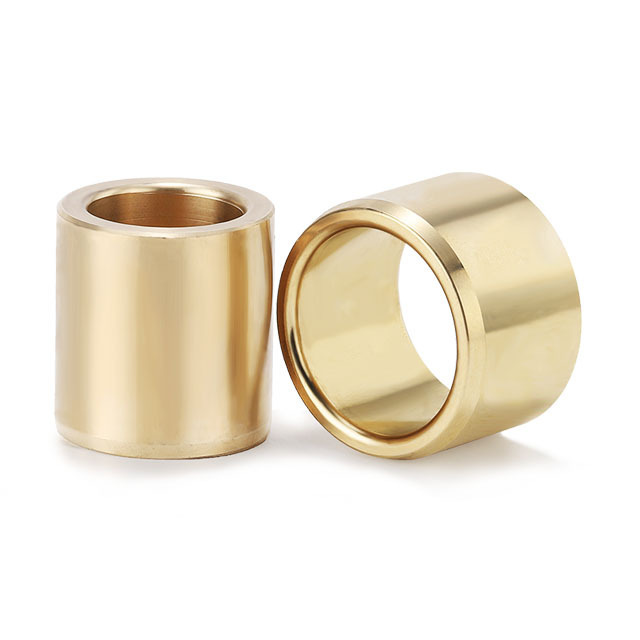 Factory Customized Quality Wrapped Cast Bucket Bushing Drill Flange Copper Graphite Bronze Bushings