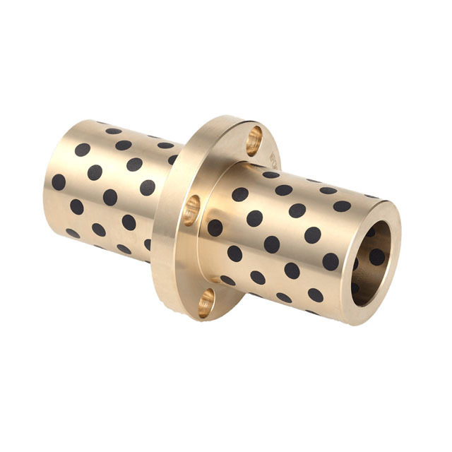 High Temperature Resistance Self Lubricating Sliding Flange Oilless Bush Graphite Brass Bronze bushings