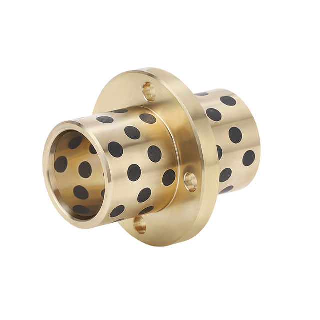 High Temperature Resistance Self Lubricating Sliding Flange Oilless Bush Graphite Brass Bronze bushings