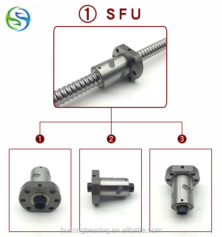 High Quality Industrial 2010 Hiwin Ball Screw For CNC Machine 2000mm Linear Actuator SFS2010 Ball Bearing Set Screw China Price