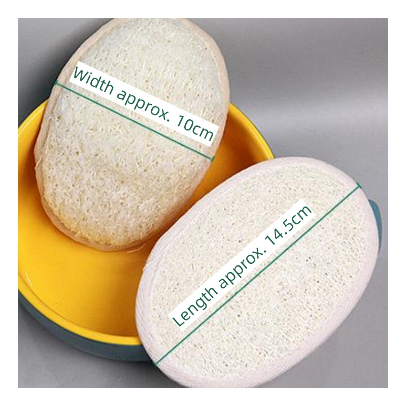 Biodegradable Disposable Exfoliating Shower Sponge Pad Loofah Scrub for Men and Women Household Cleaning Tool & Accessory