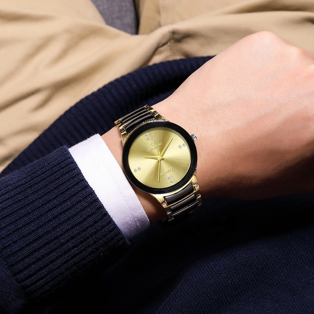 2024 High Quality Men Quartz Watch Male Fashion Casual Business Wristwatch Clock Hot New