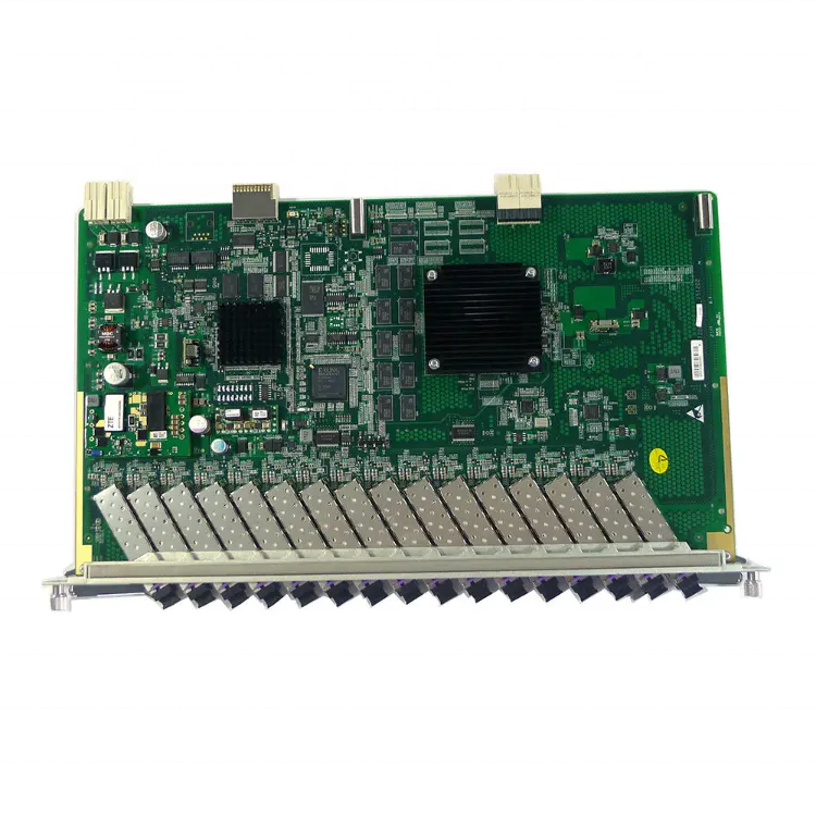 Brand New GPON OLT Service Board GTGH 16 Ports for Fiber Optic Equipment C600 C320 C300 OLT with 16 pcs C+ C++ SFP Modules