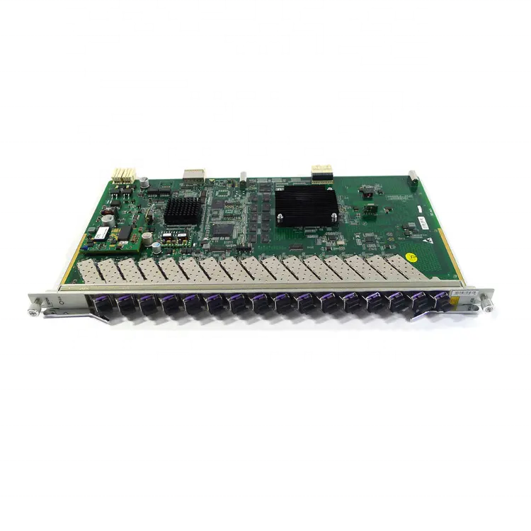 Brand New GPON OLT Service Board GTGH 16 Ports for Fiber Optic Equipment C600 C320 C300 OLT with 16 pcs C+ C++ SFP Modules