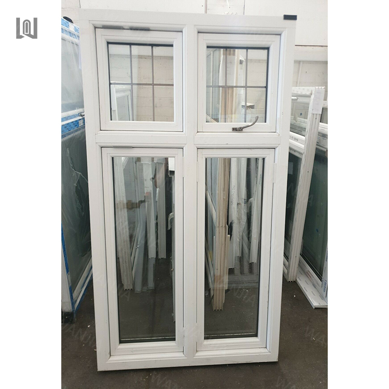 Custom house french design plastic vinyl windows upvc double glazed windows pvc casement windows