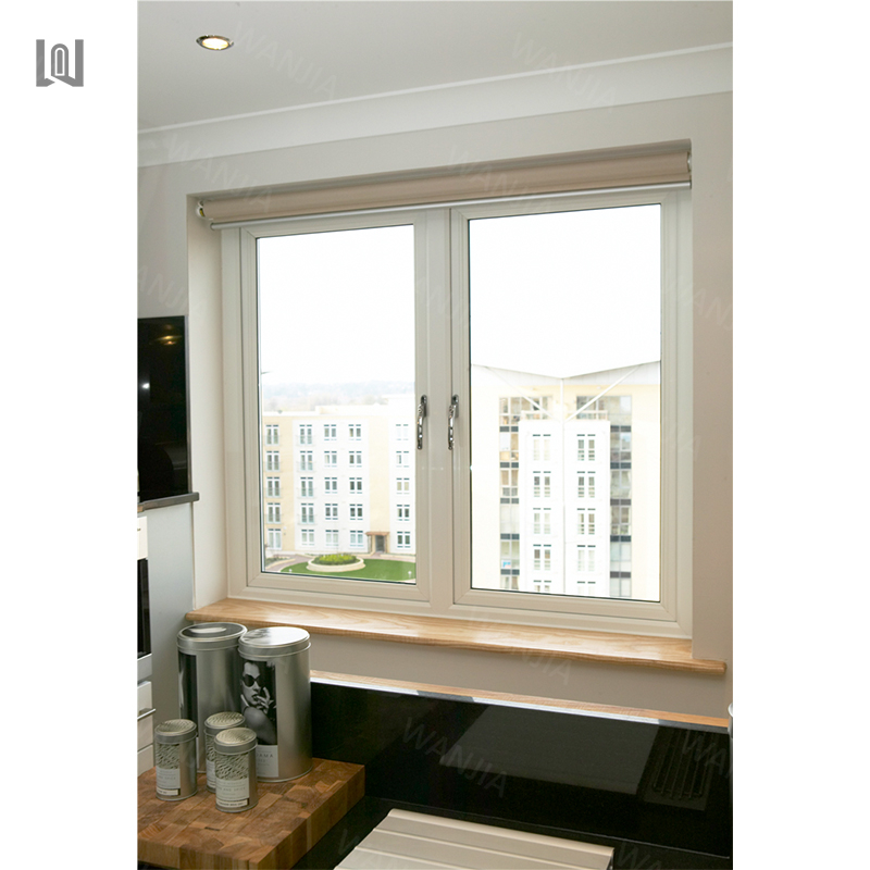 Custom house french design plastic vinyl windows upvc double glazed windows pvc casement windows