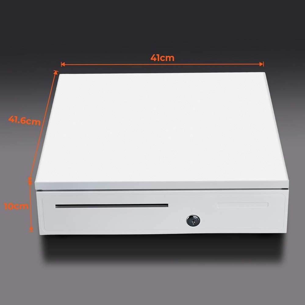 New Arrival Portable 5 Bill 5 Coin Rj11 Rj12 High Quality Metal Supermarket Cash Register Safe Box Drawer