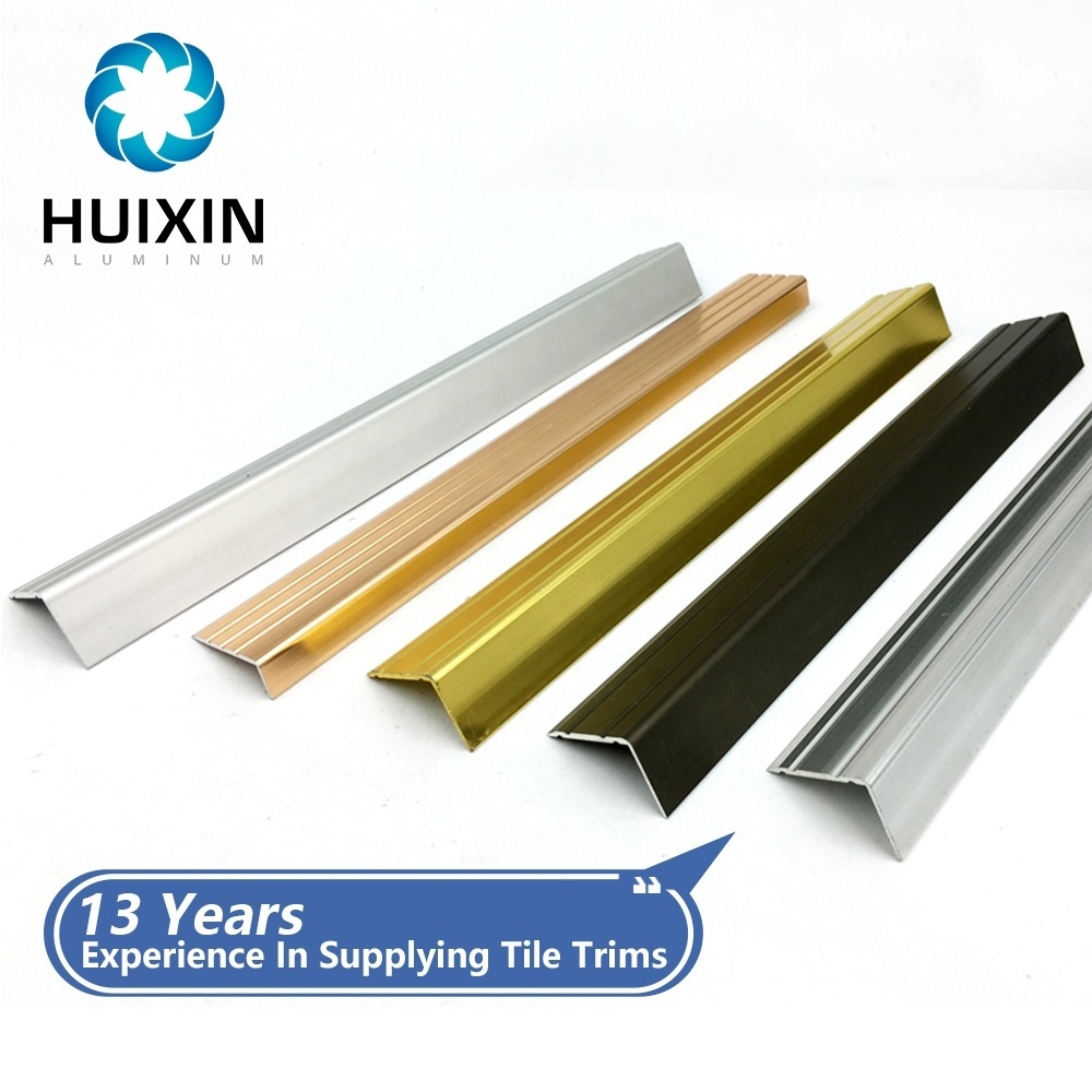 Custom Aluminum Tile Edging Trim Aluminum Transition Strips Tile Trim