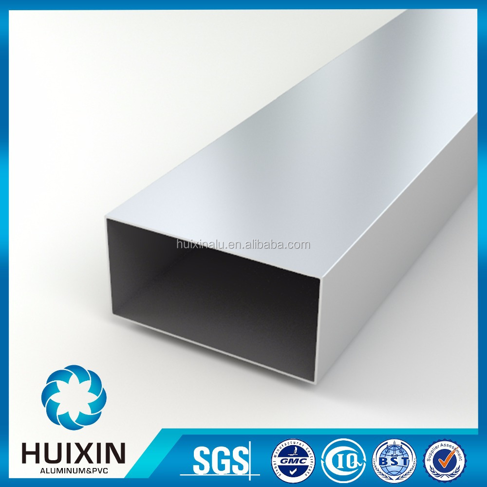 Best quality rectangular tube 50x50 aluminium profile,aluminum square corners