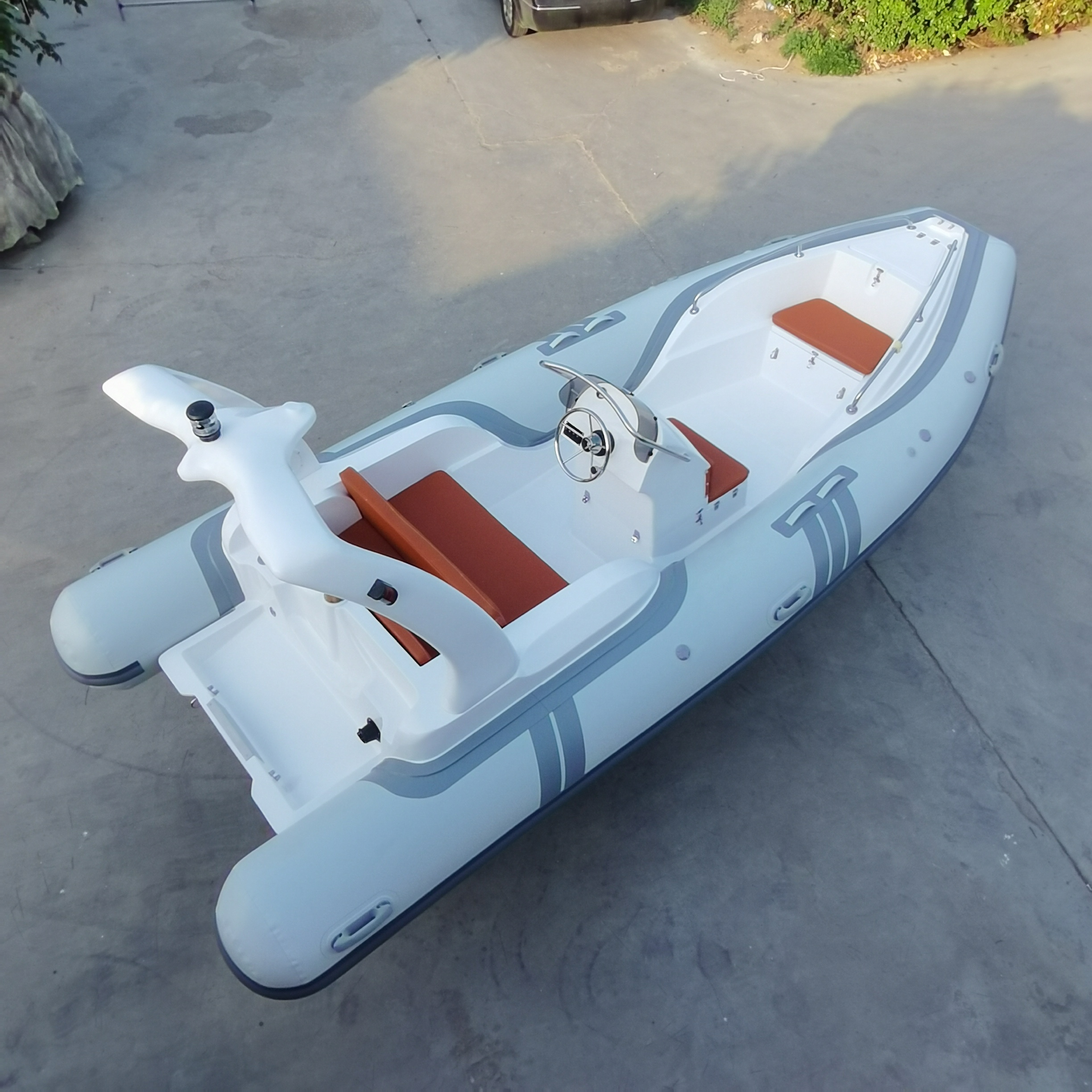 Ce Rowing Yacht Rib Fishing Fiberglass Motor Kayak Speed Vessel Luxury Rigid Pontoon Jet Boat With Custom Made Logo