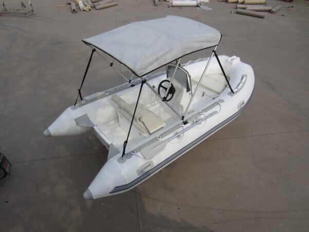 Popular 12.8Feet RIB390 Semi-rigid hull inflatable boat for sale