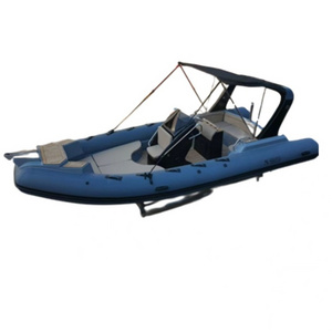 Hypalon Sport Cabin Cruiser Rigid Passenger Fiberglass Hull Floor Hovercraft Canoe Rib Boat