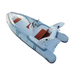 Ce Rowing Yacht Rib Fishing Fiberglass Motor Kayak Speed Vessel Luxury Rigid Pontoon Jet Boat With Custom Made Logo