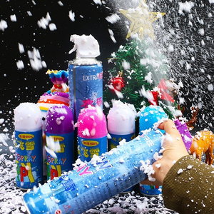 holiday festival christmas snow spray party wedding artificial party foam santa snow spray carnival foam white snow spray