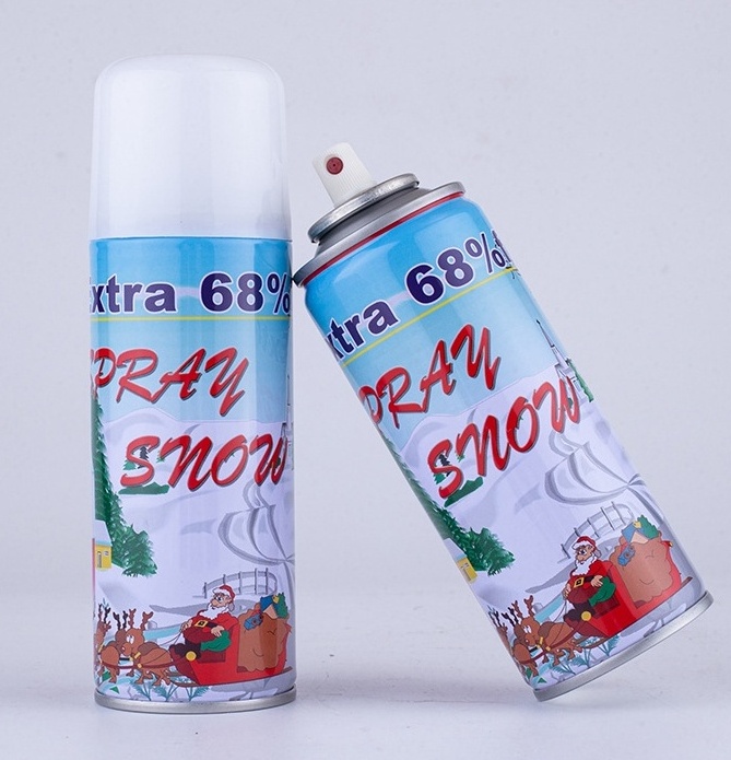 Good Quality Low Price Window Decorative150ml 250ml 300ml Snow Spray Taiwan For Party Christmas Tree