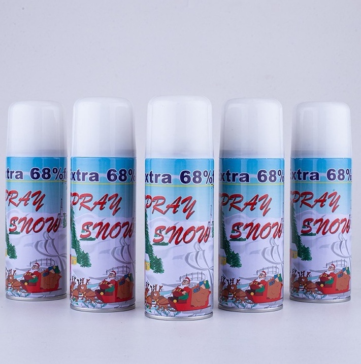 Good Quality Low Price Window Decorative150ml 250ml 300ml Snow Spray Taiwan For Party Christmas Tree