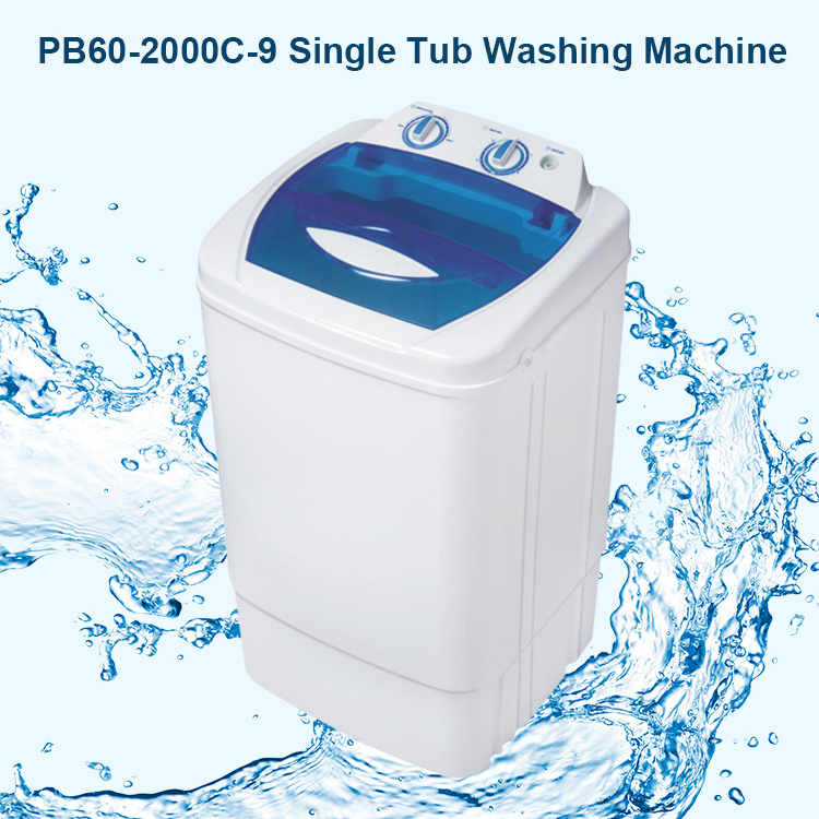 Cheap PB60-2000C-9 Single Tub Washing Machine,5.5KG Washing Machine