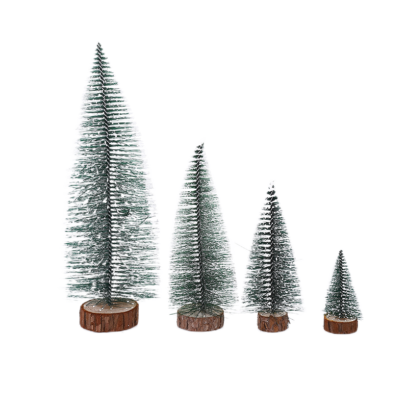 Mini Christmas Tree Cedar Tree Desktop White Pine Needle Tree Ornaments Window Props Christmas Gifts Christmas Decorations