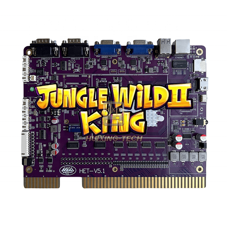 Hot Selling Skill Game Board Jungle Wild II King for Gameroom Machine